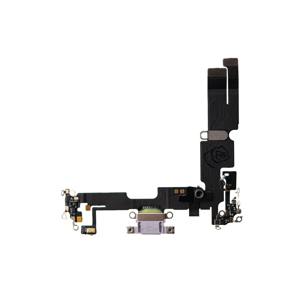 Red Charging Port for iPhone 14 Plus-Purple Red Charging Port for iPhone 14 Plus-Purple